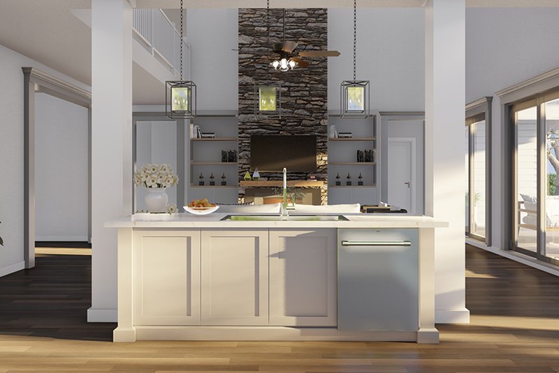 House Blueprint - Interior - Kitchen 4 for Country House Plan #923-326 - 3 bed, 3.5 bath