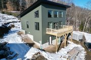 Contemporary Style House Plan - 2 Beds 2 Baths 1359 Sq/Ft Plan #932-339 