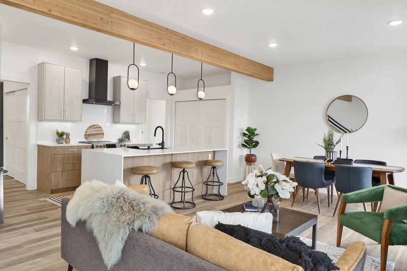 Architectural House Design - Interior - Family Room for Contemporary House Plan #1070-233 - 2 bed, 2 bath