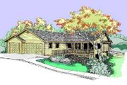 Ranch Style House Plan - 4 Beds 4 Baths 3572 Sq/Ft Plan #60-487 