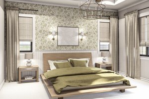 Interior - Master Bedroom for Modern House Plan #455-496 - 3 bed, 2.5 bath