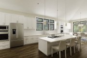 Contemporary Style House Plan - 4 Beds 4.5 Baths 4366 Sq/Ft Plan #45-611 
