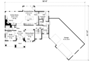 Craftsman Style House Plan - 3 Beds 2.5 Baths 3071 Sq/Ft Plan #51-226 