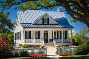 Architectural House Design - Country Photo Plan #137-262