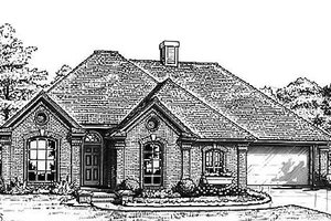 Traditional Exterior - Front Elevation Plan #310-793