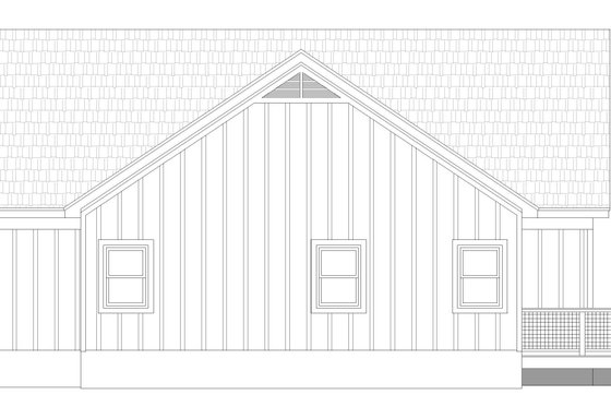 Exterior - Other Elevation 1 for Country House Plan #932-363 - 2 bed, 2 bath