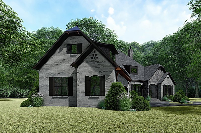 Dream House Plan - Left Side