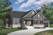 Country Style House Plan - 2 Beds 1 Baths 1313 Sq/Ft Plan #23-2570 