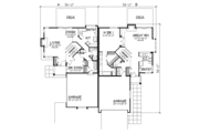Traditional Style House Plan - 2 Beds 2.5 Baths 2580 Sq/Ft Plan #320-443 