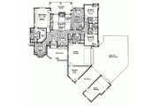 European Style House Plan - 3 Beds 2.5 Baths 2565 Sq/Ft Plan #310-262 