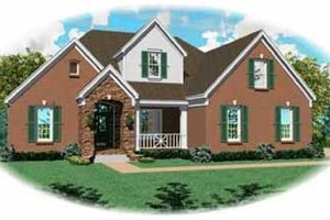 Traditional Exterior - Front Elevation Plan #81-308