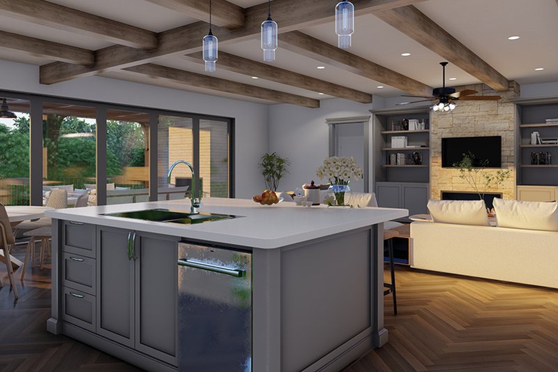 Architectural House Design - Interior - Other for European House Plan #923-298 - 6 bed, 7.5 bath