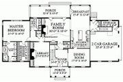 Classical Style House Plan - 4 Beds 3 Baths 4294 Sq/Ft Plan #137-158 