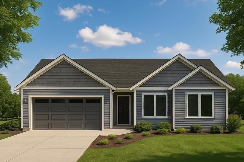 Architectural House Design - Traditional Exterior - Front Elevation Plan #943-58
