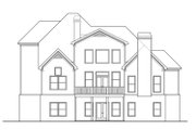 Craftsman Style House Plan - 4 Beds 4 Baths 2818 Sq/Ft Plan #419-259 