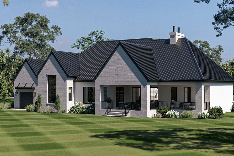 Architectural House Design - Exterior - Other Elevation 5 for Contemporary House Plan #455-798 - 3 bed, 2.5 bath