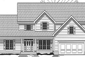 Traditional Exterior - Front Elevation Plan #67-728