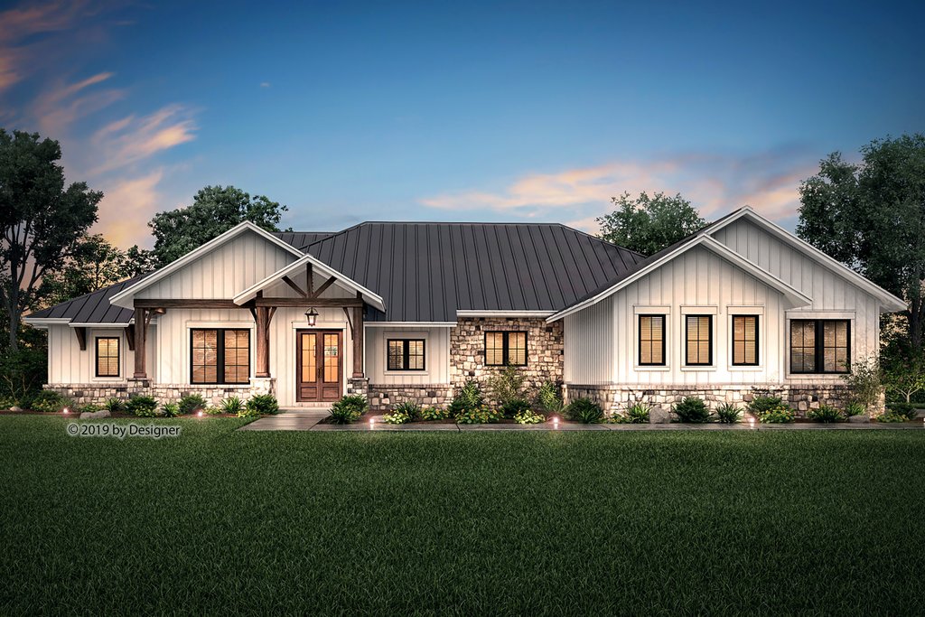 Ranch Style House Plan 4 Beds 3 5 Baths 3366 Sq Ft Plan 