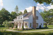Farmhouse Style House Plan - 3 Beds 3.5 Baths 2050 Sq/Ft Plan #1117-33 Exterior 