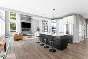 Contemporary Style House Plan - 3 Beds 3 Baths 2589 Sq/Ft Plan #1070-145 Photo 