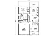 Country Style House Plan - 4 Beds 2.5 Baths 2737 Sq/Ft Plan #419-319 