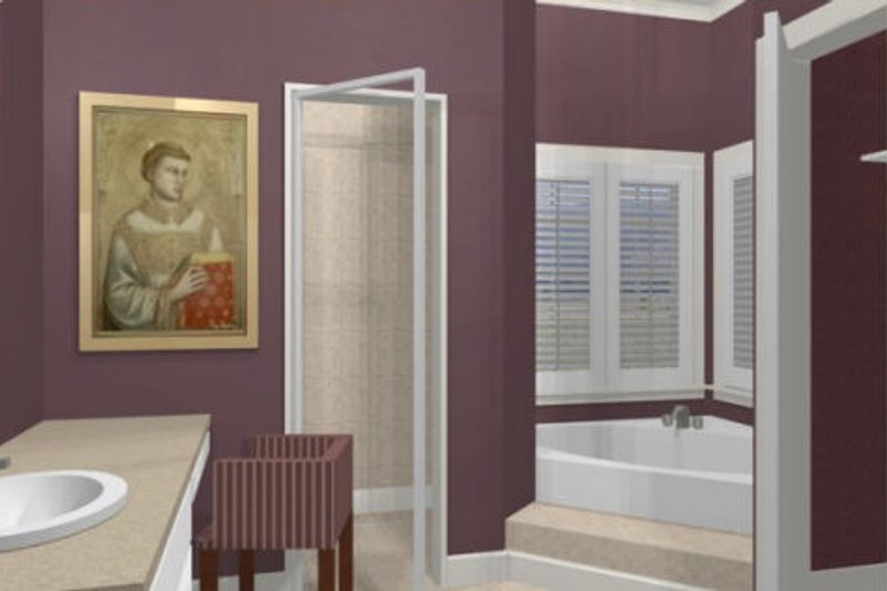 Dream House Plan - Photo 5 for Southern House Plan #56-198 - 3 bed, 2.5 bath