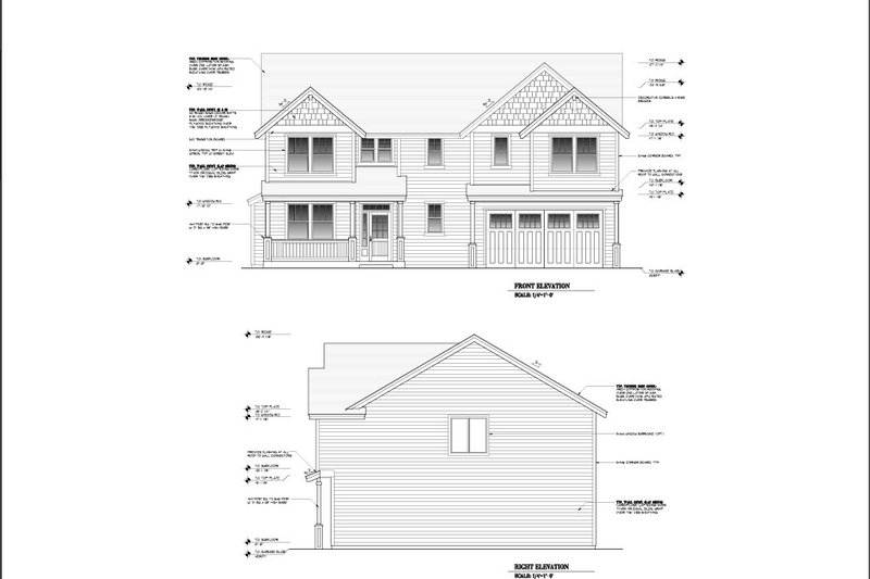 Home Plan - Exterior - Other Elevation for Craftsman House Plan #53-759 - 5 bed, 2.5 bath