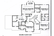 European Style House Plan - 4 Beds 4 Baths 3189 Sq/Ft Plan #67-188 