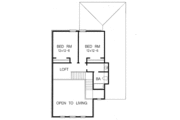 Southern Style House Plan - 3 Beds 2.5 Baths 1810 Sq/Ft Plan #15-243 