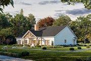 Farmhouse Style House Plan - 4 Beds 3.5 Baths 2866 Sq/Ft Plan #1117-27 Exterior 
