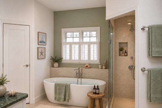 Interior - Master Bathroom for Farmhouse House Plan #928-459 - 4 bed, 2.5 bath
