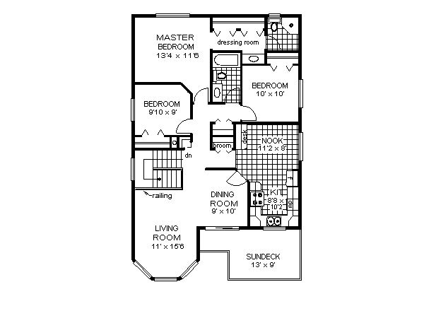 Dream House Plan - European Floor Plan - Main Floor Plan #18-217