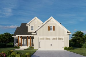 Farmhouse Exterior - Front Elevation Plan #112-248