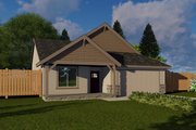 Craftsman Style House Plan - 4 Beds 2 Baths 1658 Sq/Ft Plan #53-679 