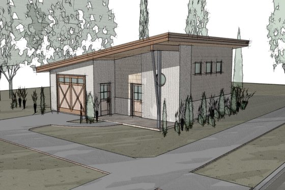 Photo 1 for Bungalow House Plan #910-4 - 1 bed, 1 bath