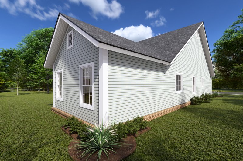 Architectural House Design - Exterior - Other Elevation 1 House Plan #513-2077 - 3 bed, 2 bath