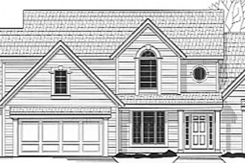 Traditional Style House Plan - 4 Beds 3 Baths 2661 Sq/Ft Plan #67-688