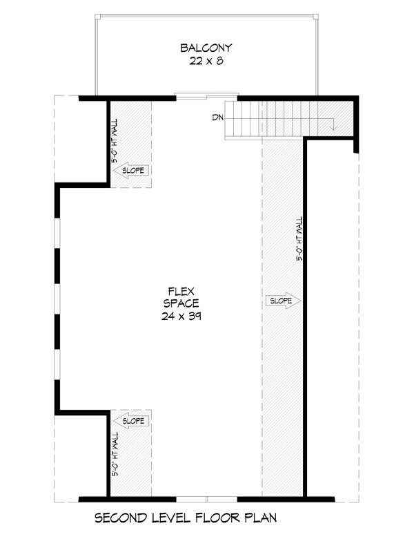 Traditional Floor Plan - Upper Floor Plan #932-480