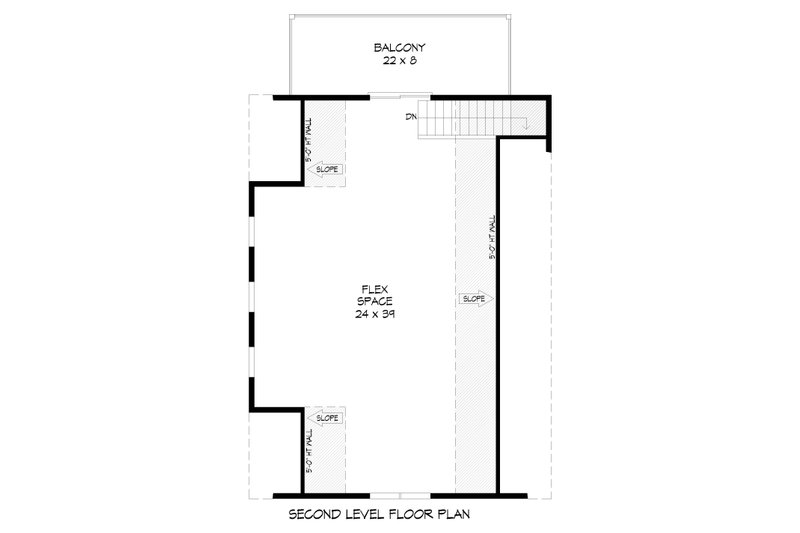 Home Plan - Floor Plan - Upper Floor for Traditional House Plan #932-480, 0 bath