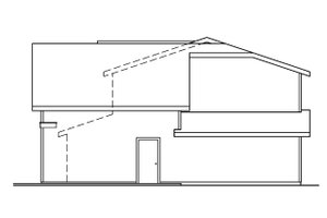 Exterior - Other Elevation 1 for Farmhouse House Plan #124-538 - 4 bed, 2 bath