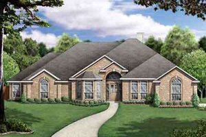 Traditional Exterior - Front Elevation Plan #84-238