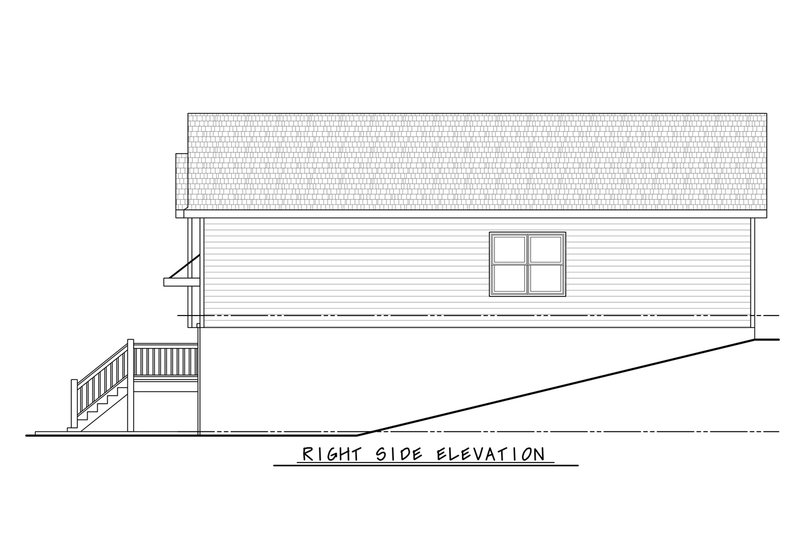 Home Plan - Exterior - Front Elevation 3 for Traditional House Plan #20-2640 - 3 bed, 2 bath