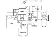 Craftsman Style House Plan - 6 Beds 6 Baths 4356 Sq/Ft Plan #5-345 