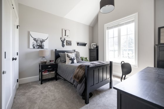 Interior - Bedroom for European House Plan #1114-19 - 6 bed, 4.5 bath