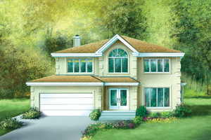 Traditional Exterior - Front Elevation Plan #25-2151