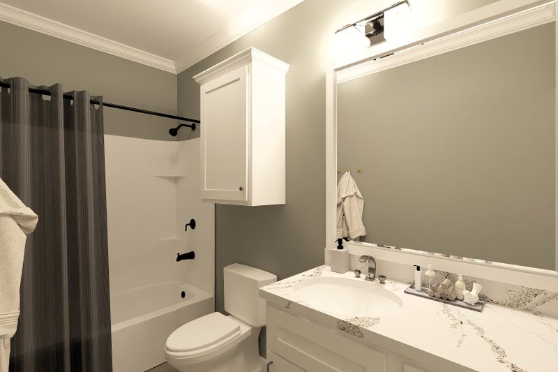 Dream House Plan - Interior - Bathroom for Farmhouse House Plan #44-273 - 3 bed, 2 bath