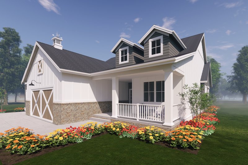 Home Plan - Exterior - Other Elevation for Traditional House Plan #1069-26 - 2 bed, 2 bath