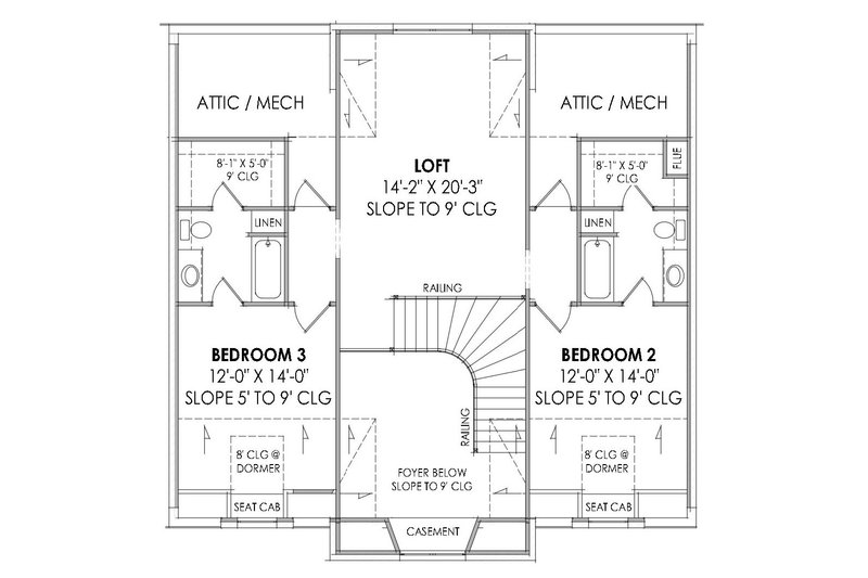 House Plan Design - Floor Plan - Main Floor 1 for Tudor House Plan #1096-41 - 4 bed, 4.5 bath