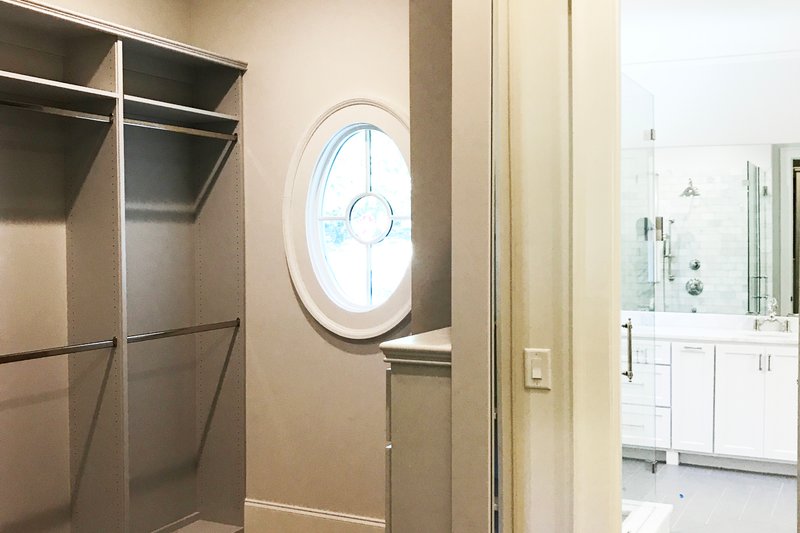 House Plan Design - Master Closet