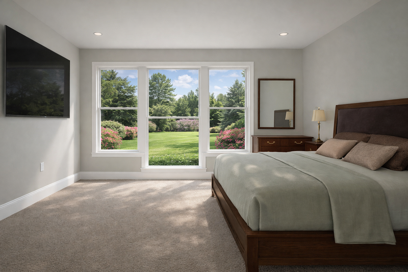 House Blueprint - Interior - Master Bedroom 1 for Traditional House Plan #1060-472 - 3 bed, 2.5 bath